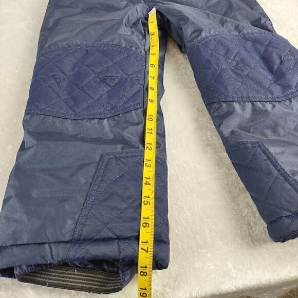 32 Degrees Weatherproof Blue Insulated Snow Suit Overalls Size 6 - Picture 11 of 15